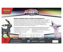 POKEMON TCG EVOLUZIONI PRISMATICHE Collezione Premium Statuina in ITALIANO Nuovo - Image 2