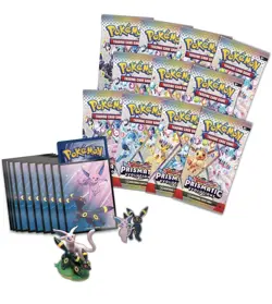 POKEMON TCG EVOLUZIONI PRISMATICHE Collezione Premium Statuina in ITALIANO Nuovo - Image 3
