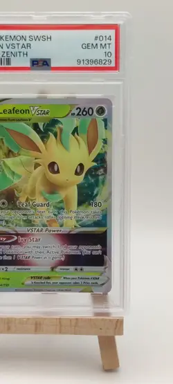 PSA 10 Leafeon Vstar 014/159 SWSH Crown Zenith Pokemon TCG - Image 2