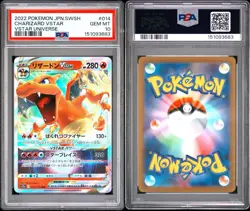 2022 Pokemon Charizard VSTAR 014/172 S12a: Vstar Universe Japanese PSA 10 - Image 3