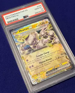PSA 10 Mewtwo ex #58 Paradox Rift 2023 Pokemon GEM MINT - Image 2