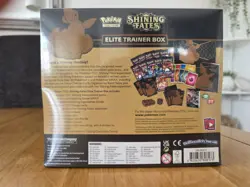 Pokemon TCG Shining Fates Elite Trainer Box ETB Brand New Factory Sealed W Case - Image 3