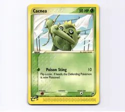 Cacnea 58/100 Sandstorm E-Reader 2003 Pokemon Midori Harada LP - Image 1
