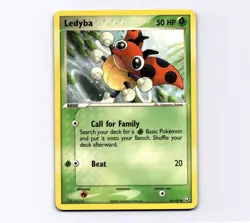 Ledyba 64/109 Team Rocket Returns 2004 Pokemon Kagemaru Himeno LP - Image 1