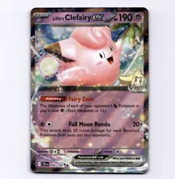 Lillie's Clefairy ex 056/159 SV09: Journey Together 2025 Pokemon NM - Image 1