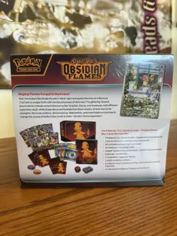POKEMON SCARLET & VIOLET OBSIDIAN FLAMES FACTORY SEALED ELITE TRAINER BOX ETB - Image 4