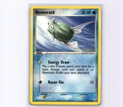 Remoraid 73/109 Team Rocket Returns 2004 Pokemon Midori Harada LP #1 - Image 1