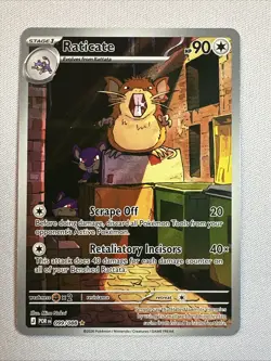 Raticate 099/088 Me03: Perfect Order Illustration Rare Pokemon - Image 1