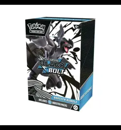 Pokemon TCG Scarlet And Violet Black Bolt Booster Bundle English, Ships 9/13 - Image 1