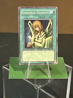 2003 Yu-Gi-Oh! Graceful Charity Super Rare #SDP-040 1st Edition - Image 1