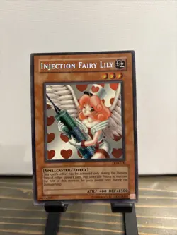 Yu-Gi-Oh! TCG Legacy Of Darkness Injection Fairy Lily LOD-100 - Image 1