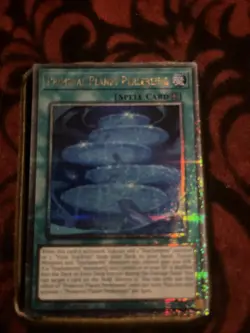 YUGIOH PRIMEVAL PLANET PERLEREINO QUARTER CENTURY SECRET RARE RA02-EN069 NM - Image 1