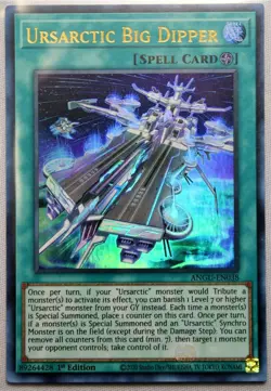 Ursarctic Big Dipper (Ultra Rare) ANGU-EN038 Yugioh TCG Ancient Guardians NEW - Image 1