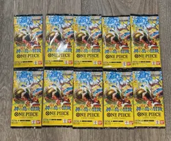 10PACKS OP-15 The Adventure of the Island of God One Piece Japanese SEALED - Image 1