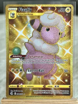 Pokemon TCG Flaaffy 280/264 Gold Full Art Secret Rare Fusion Strike - Image 2