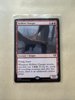 MTG Hellkite Charger CMM 0232 R NM Regular - Image 1