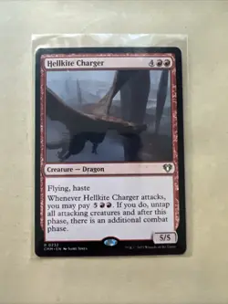 MTG Hellkite Charger CMM 0232 R NM Regular - Image 2