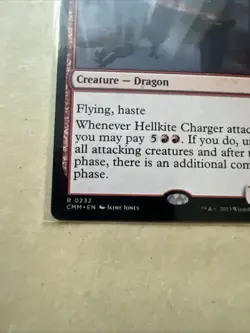 MTG Hellkite Charger CMM 0232 R NM Regular - Image 3