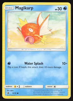Magikarp 19/70 Common Dragon Majesty Pokemon Lightly Played - Image 1