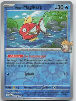 Misty's Magikarp 048/182 Common Destined Rivals Pokemon Reverse Holo Near Mint - Image 1