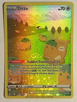 POKEMON DITTO CROWN ZENITH GALARIAN GALLERY GG22/GG70 HOLO NM - Image 1