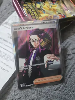 Boss’s Orders 256/217 Ultra Rare Full Art Pokemon TCG Ascended Heroes NM - Image 2