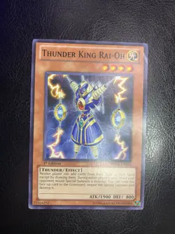 Yu-Gi-Oh! Thunder King Rai-Oh RYMP-EN074 Ra Yellow Mega Pack 1st Ed MP - Image 1