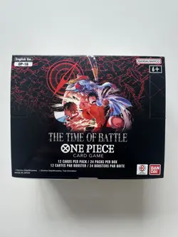 One Piece TCG OP-16 The Time Of Battle Booster Box English - New Unsealed - Image 1