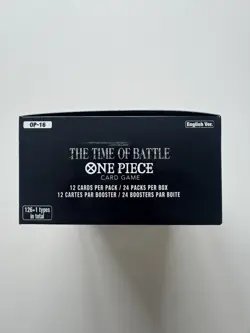 One Piece TCG OP-16 The Time Of Battle Booster Box English - New Unsealed - Image 3