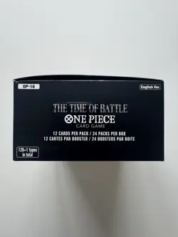 One Piece TCG OP-16 The Time Of Battle Booster Box English - New Unsealed - Image 4