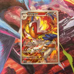 Pokemon TCG Infernape Twilight Masquerade Illustration Rare Card #173/167 - Image 1