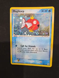 Pokemon TCG Magikarp Team Rocket Returns Stamped Reverse Holo Card 65/109 - Image 1