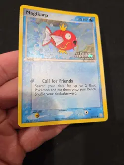 Pokemon TCG Magikarp Team Rocket Returns Stamped Reverse Holo Card 65/109 - Image 4