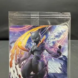 Damage Sealed (MP) Pokken Dark Mewtwo Pokemon Japanese 2016 Amiibo Card - Image 2