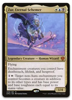 Zur, Eternal Schemer #228 (NM) Dominaria United DMU Magic MTG - Image 1