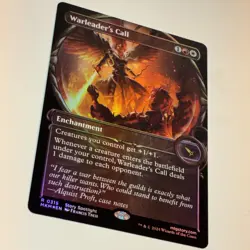 MTG Warleader’s Call showcase (NM) Murders at Karlov Manor Magic the Gathering - Image 2