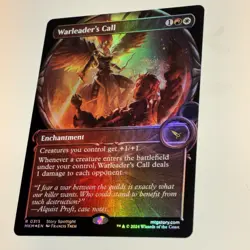 MTG Warleader’s Call showcase (NM) Murders at Karlov Manor Magic the Gathering - Image 3