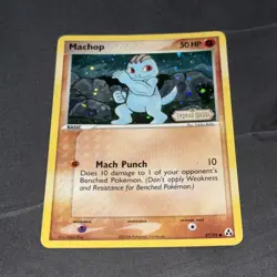 Pokemon Machop 57/92 Legend Maker Reverse Holo - Image 1