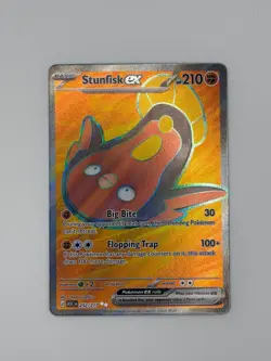 Stunfisk ex 252/217 Me: Ascended Heroes Holo Pokemon TCG - Image 1