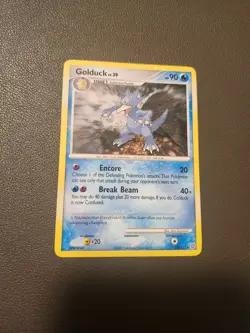 Pokemon Golduck 28 / 132 Non Holo Diamond & Pearl Secret Wonders LP - Image 1