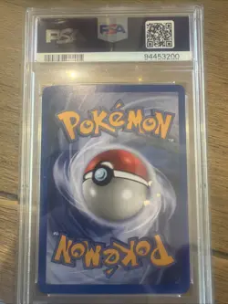 2001 Pokemon Black Star League Promo Hitmontop 37/53 Wotc PSA 9 - Image 2