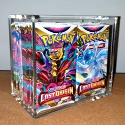 [36 Packs] Lost Origin Booster Packs Acrylic Box Case Pokemon Card | SEALED - Image 2