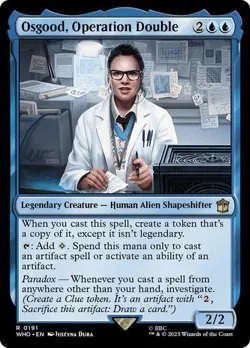 MTG - Osgood, Operation Double - Doctor Who - Magic the Gathering - Image 1
