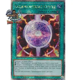 Yugioh! 1x Salamangreat Circle RA03-EN066 Quarter Century Secret Rare 1st Ed NM - Image 1