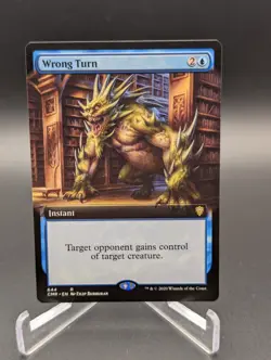 Wrong Turn (Extended Art) Commander Legends Regular - Image 1