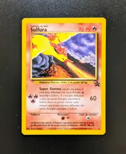 Sulfura Promo 21 - Wizards Black Star - Carte Pokemon FR - Image 1