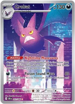 Crobat 093/086 Holo Illustration Rare Chaos Rising Pokemon NM/M - Image 4