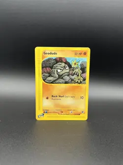Geodude 110/165 Expedition Non Holo 2002 Pokemon Card E-Series NM/LP - Image 1