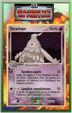 Teraclope Holo - Ex Gardiens du Pouvoir - 14/108 - Carte Pokemon Francaise - Image 1