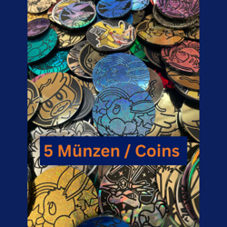 Pokemon TCG - 5 Coins / Munzen | Zufallige Auswahl - Image 1